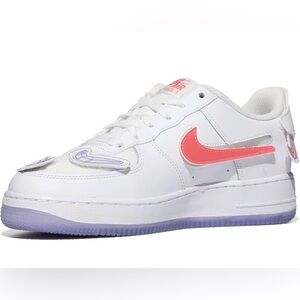 Nike Air force 1 low with removable patches included only tried on in the house